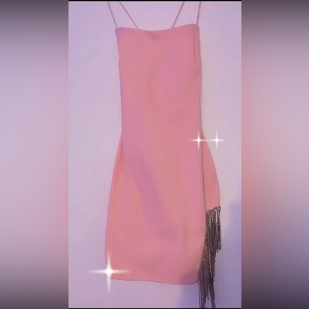 Pink fashion nova dress